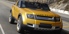 Новый Land Rover Defender. Первый тест-драйв концептов. Фотослайдер 0