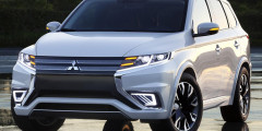 Mitsubishi представила Outlander PHEV Concept-S. Фотослайдер 0