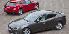 Mazda3 в кузове седан рассекретили в сети . Фотослайдер 0
