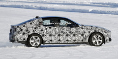 BMW тестирует 4-Series Gran Coupe . Фотослайдер 0
