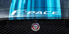 Jaguar покажет кроссовер F-Pace во время гонки Тур де Франс. Фотослайдер 0