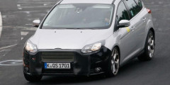 Обновленный Ford Focus ST заметили на Нюрбургринге. Фотослайдер 0