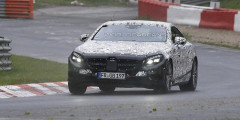 Mercedes провел последние тесты S-Class купе . Фотослайдер 0