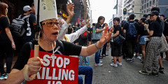 На фоне протестов власти Гонконга отложили рассмотрение законопроекта