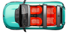 Citroen представил кроссовер со съемной крышей E-Mehari. Фотослайдер 0
