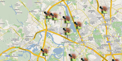 Все засады ГАИ в Москве. Карта. Фотослайдер 0