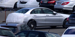 Новый Mercedes-Benz C-Class заметили на тестах. Фотослайдер 0
