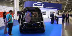 НАМИ представил концепт беспилотного автобуса. Фотослайдер 0