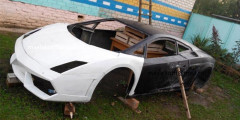 Белорусы в гараже создали копию Lamborghini Gallardo . Фотослайдер 0