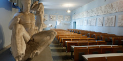 Опустевший университет Сапиенца в Риме
 
