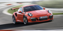 Porsche привезла в Женеву «заряженный» 911 GT3 . Фотослайдер 0