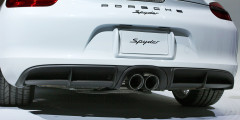 Летний сезон: в Нью-Йорке представили Porsche Boxster Spyder. Фотослайдер 0