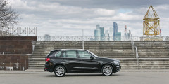Тест BMW X5, Range Rover и Audi A7 - внешка BMW
