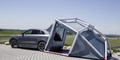 Audi Q3 превратили в туристический кроссовер. Фотослайдер 0