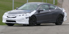 Honda вывела на тесты обновленное купе Accord. Фотослайдер 0