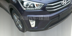 Фотографии бюджетного кроссовера Hyundai появились в сети. Фотослайдер 0