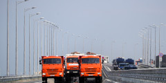 Движение по Крымскому мосту откроется 16 мая в 05:30 (мск)