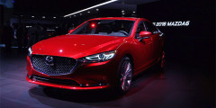 Mazda показала в Лос-Анджелесе обновленную «шестерку» с турбомотором