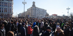 Акция протеста в Москве
