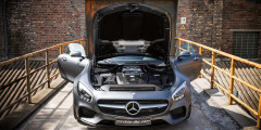 Спорткару Mercedes-AMG GT добавили мощности. Фотослайдер 0