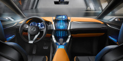 Lexus показал концептуальный кроссовер LF-NX. Фотослайдер 0