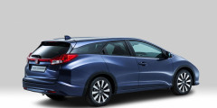 Honda рассекретила Civic в кузове универсал . Фотослайдер 0