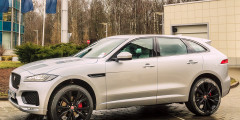 Jaguar испытает кроссоверы F-Pace в России. Фотослайдер 0