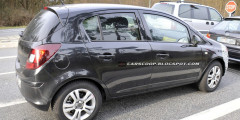Opel тестирует обновленную Corsa. Фотослайдер 0
