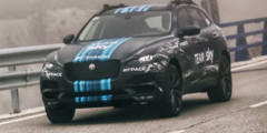 Jaguar покажет кроссовер F-Pace во время гонки Тур де Франс. Фотослайдер 0