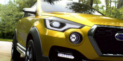 Datsun представил концептуальный кроссовер GO-Cross. Фотослайдер 0