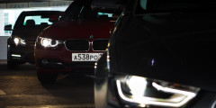 Война Алой и Серых роз. BMW 3 против Mercedes C-Class и Audi A4. Фотослайдер 7