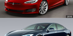 Tesla обновила электрокар Model S. Фотослайдер 0