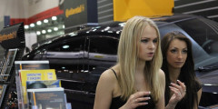 Самые красивые девушки автошоу в Москве. ФОТО. Фотослайдер 0