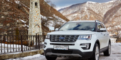 Кроссовер с голосом. Тест-драйв Ford Explorer. Фотослайдер 1