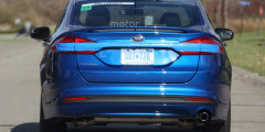 Обновленный Ford Fusion замечен на тестах . Фотослайдер 0