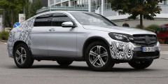 Mercedes вывел на тесты серийную версию GLC Coupe. Фотослайдер 0