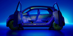 Renault рассекретил заднеприводный электрокар . Фотослайдер 0