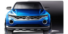 Volkswagen показал концепт нового кроссовера. Фотослайдер 0