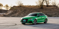 Тест-драйв Audi RS 3 - Зеленый