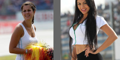 Германия против Бразилии – самые красивые девушки автогонок. Фотослайдер 0
