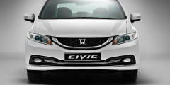 Обновленная Honda Civic появится в трех комплектациях. Фотослайдер 0