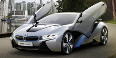 BMW из розетки: электромоторы и космический дизайн. Фотослайдер 0