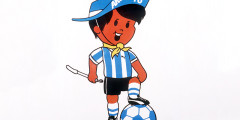 1978 год, Аргентина — мальчик Гаучито

В 1978 году в третий раз подряд символом чемпионата стал мальчик. Пастушок Гаучито в косынке и со свирелью стал талисманом аргентинской сборной, которая в итоге впервые выиграла ЧМ.

 
