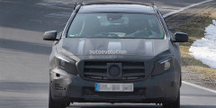 Mercedes тестирует GLA 45 AMG на Нюрбургринге. Фотослайдер 0