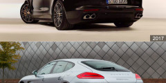 Porsche Panamera нового поколения рассекретили до премьеры . Фотослайдер 0
