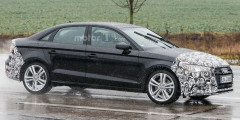 Седан Audi A3 получит обновленную версию . Фотослайдер 0
