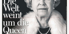 9 сентября Bild вынес на обложку фразу «Мир плачет по королеве»