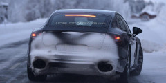 Новое поколение Porsche Panamera замечено без камуфляжа. Фотослайдер 0