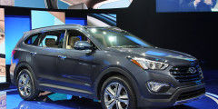 В Лос-Анджелесе показали семиместный Hyundai Santa Fe. Фотослайдер 0
