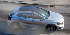 Mercedes вывел на завершающие тесты обновленный GLA. Фотослайдер 0